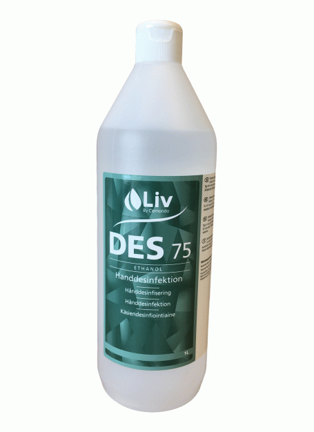 Liv handdesinfektion 75% 1L REA