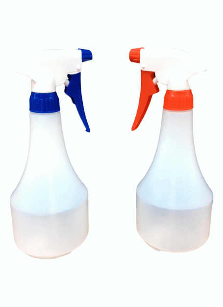 Sprayflaska röd eller blå